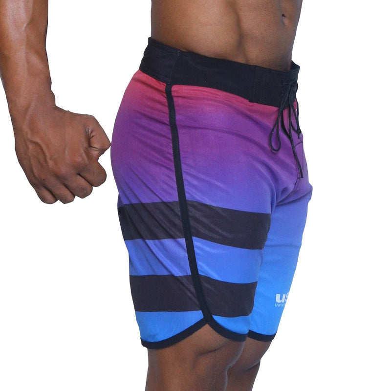 411TCB Tricolour Physique Board Shorts Blue