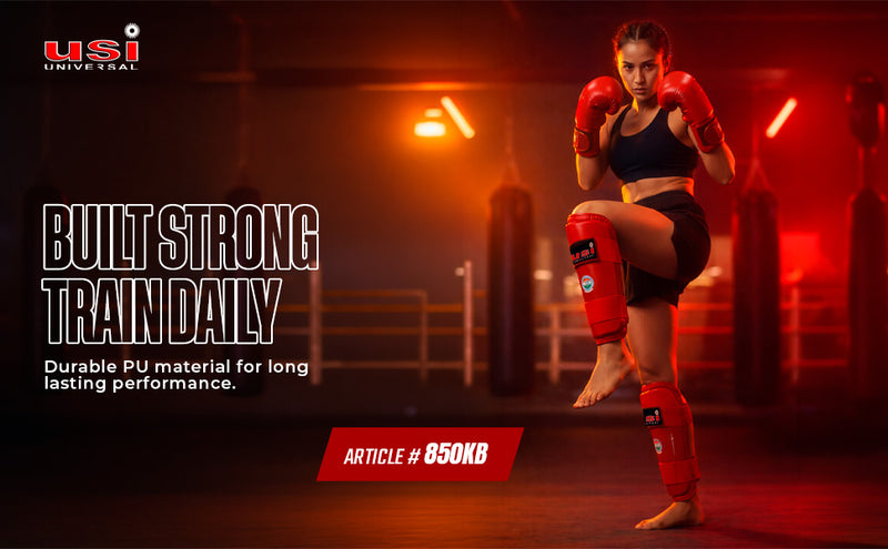 USI UNIVERSAL KICK BOXING SHIN PADS-850KB