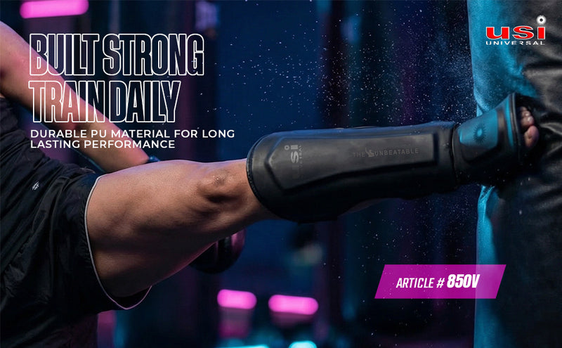 USI UNIVERSAL RAVEN STAND UP SHIN PADS-850V