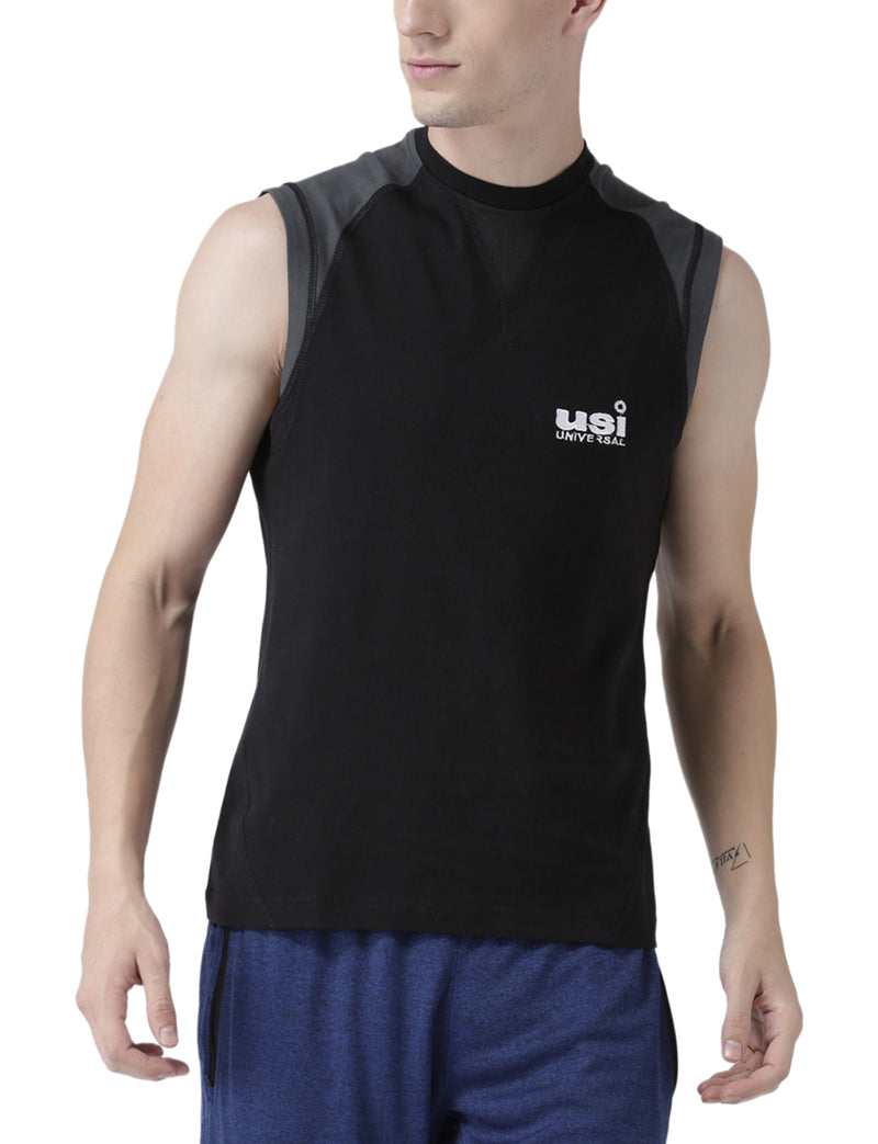 USI Universal Sleeveless Cotton T-Shirt - STC