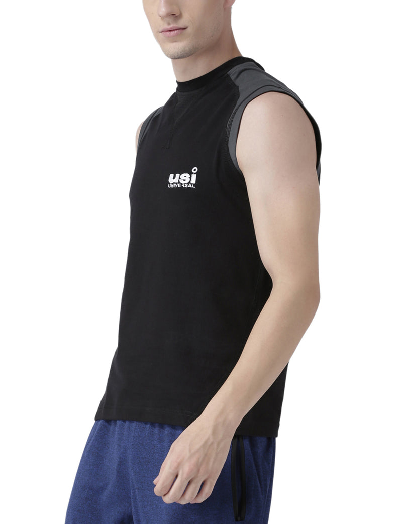 USI Universal Sleeveless Cotton T-Shirt - STC