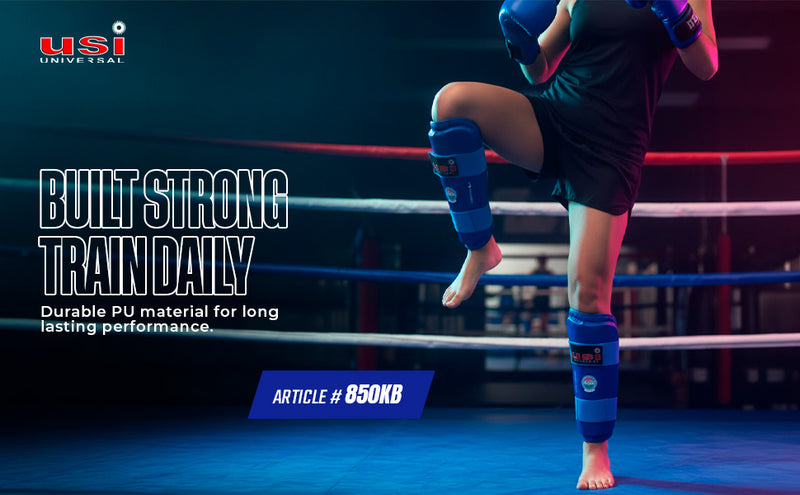 USI UNIVERSAL KICK BOXING SHIN PADS-850KB