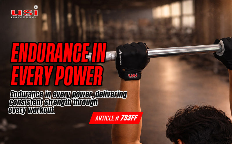 USI UNIVERSAL FULL FINGER FITNESS GLOVES-733FF