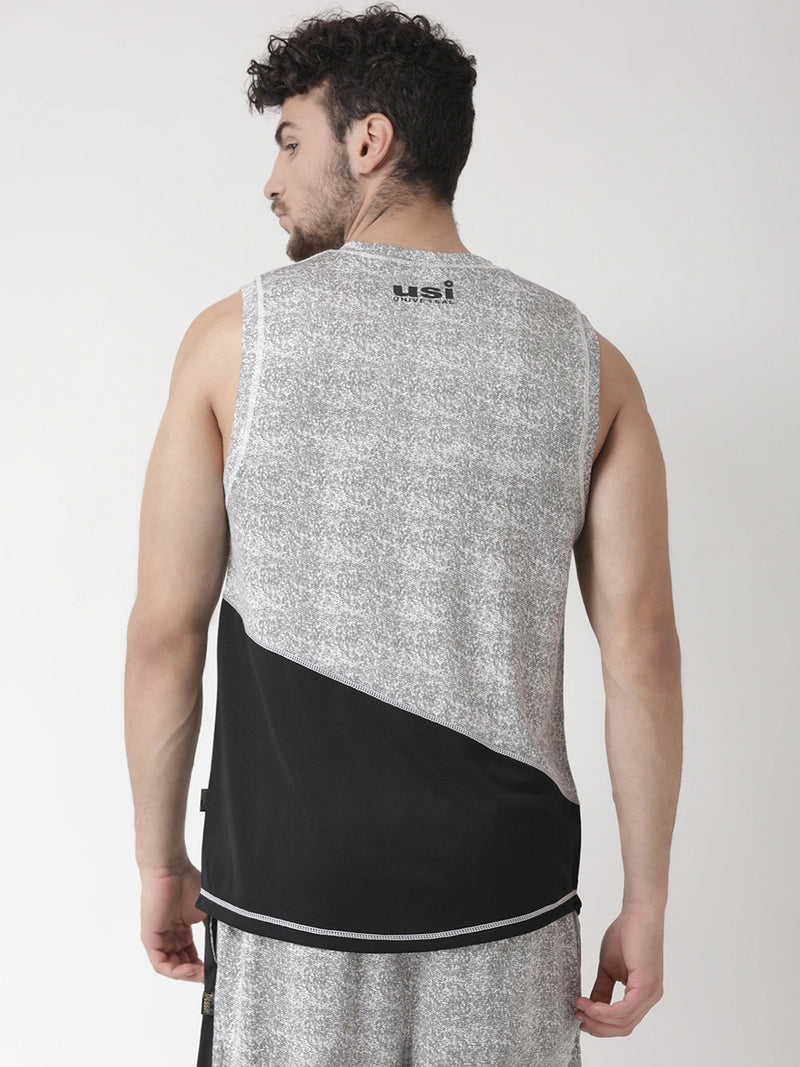 Vibe Muscle Sleeveless Tee White (G32W)