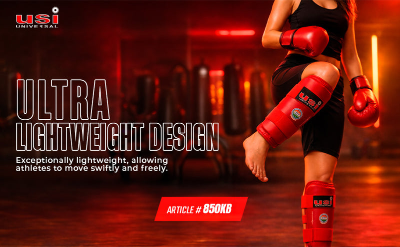 USI UNIVERSAL KICK BOXING SHIN PADS-850KB