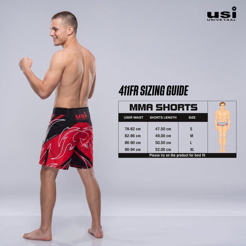 USI Universal FURY MMA SHORT 411F