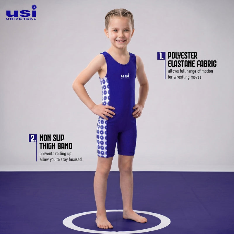 USI Universal COMFERTO WRESTLING SINGLET (KIDS) 419KW