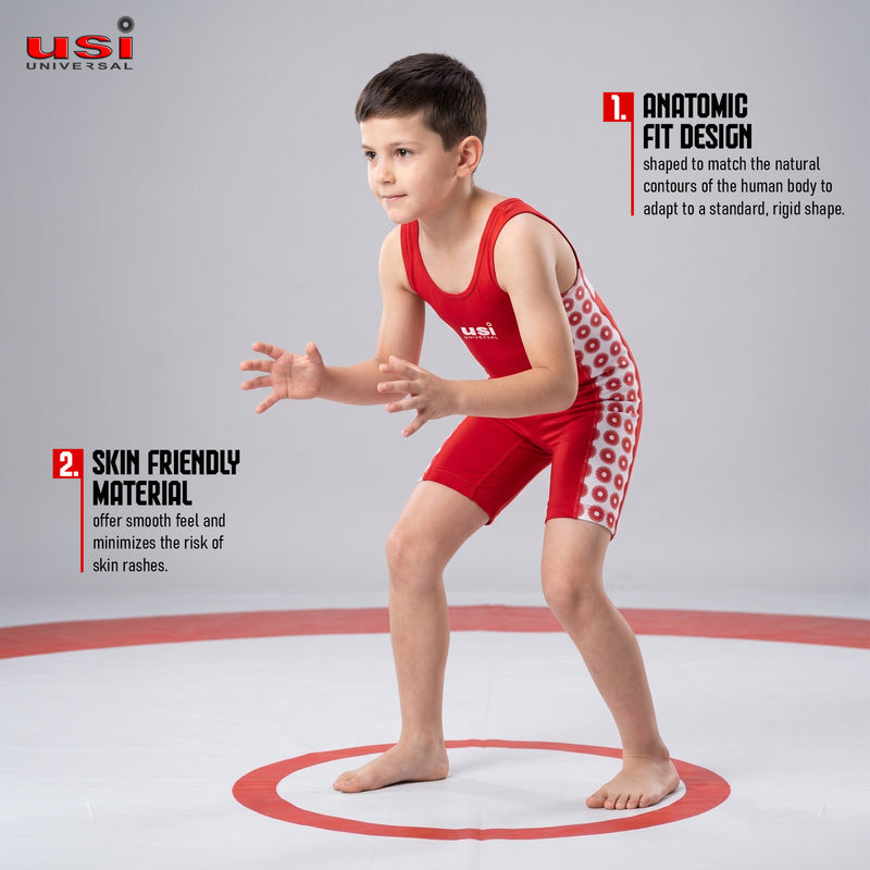 USI Universal COMFERTO WRESTLING SINGLET (KIDS) 419KW