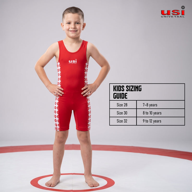 USI Universal COMFERTO WRESTLING SINGLET (KIDS) 419KW