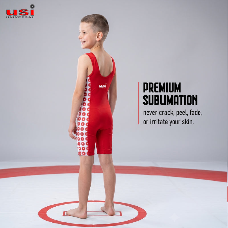 USI Universal COMFERTO WRESTLING SINGLET (KIDS) 419KW