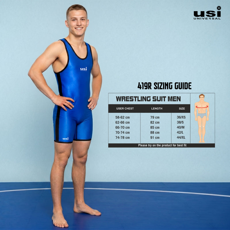 USI Universal REVERSIBLE WRESTLING COSTUME 419R