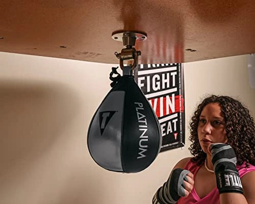 Title Platinum Momentous Speed Bag Black/Silver