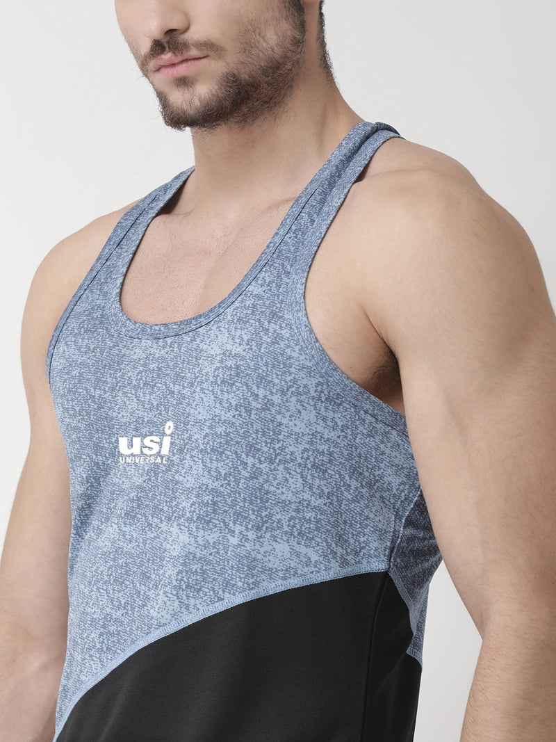 Vibe Muscle Vest Blue (G30B)