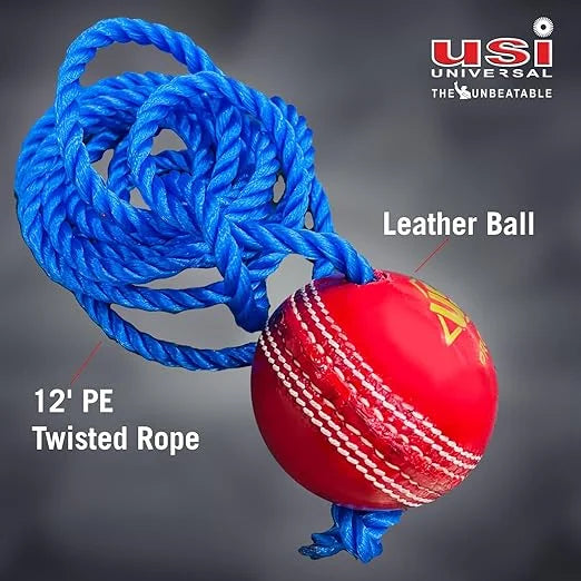 USI Universal Cricket Training Universal Leather Ball - 567H