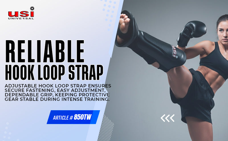 USI UNIVERSAL MUAY THAI SHIN PADS-850TW