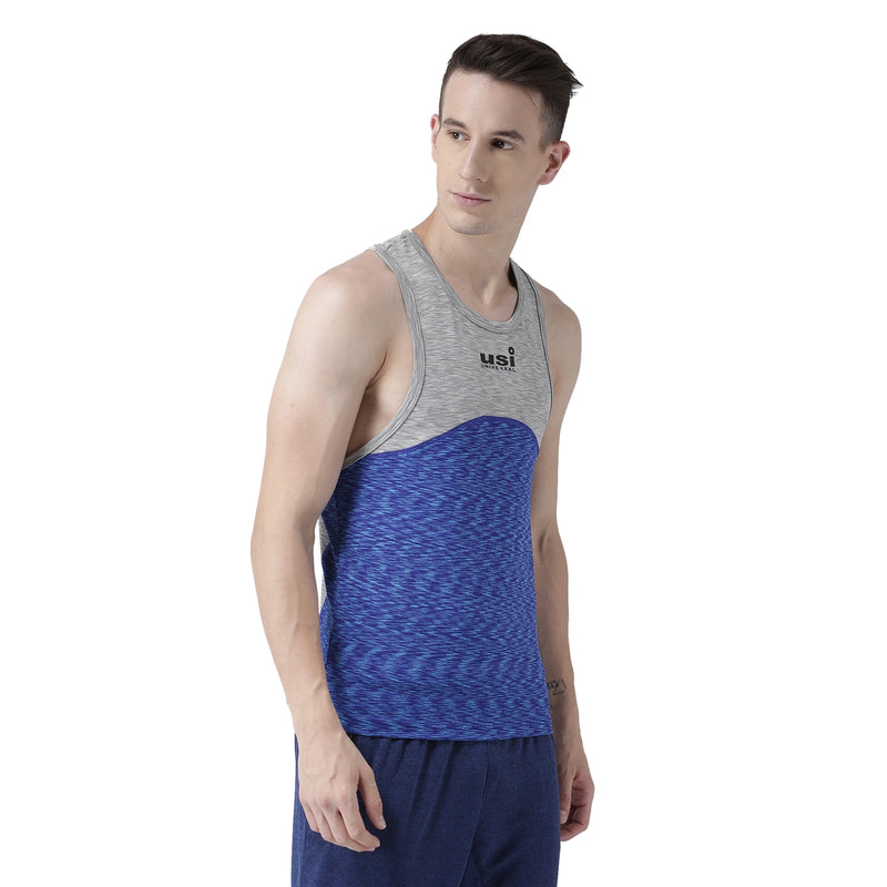 Blue And Grey Training T-Shirt (G15B)