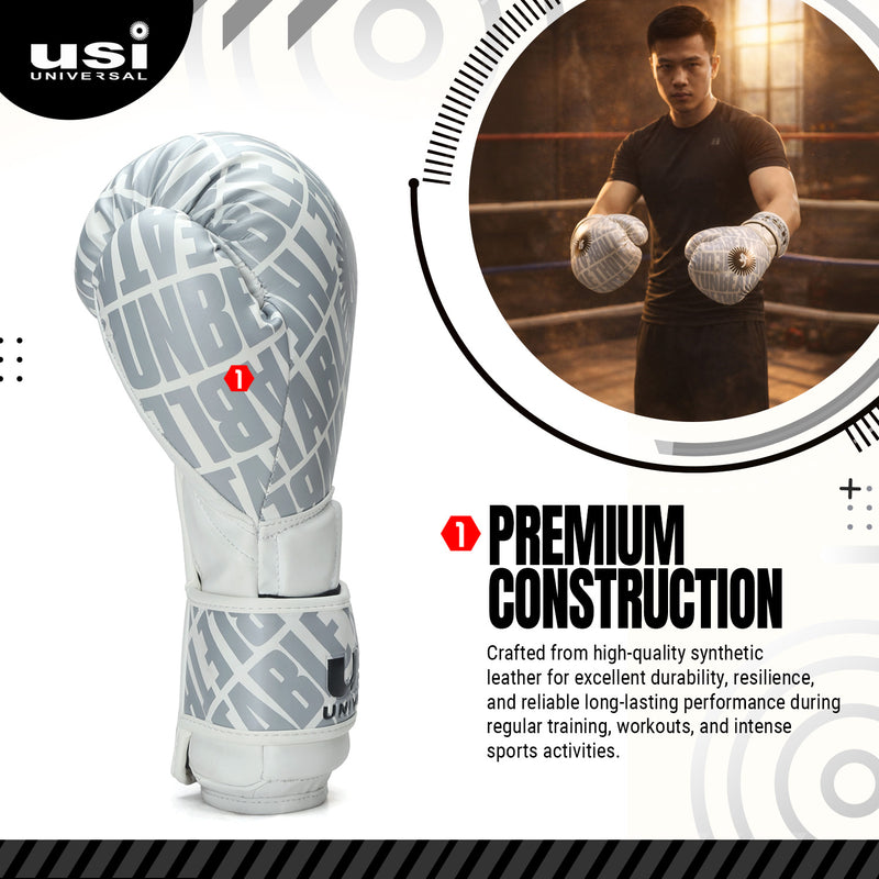 Usi Universal UNBEATABLE BOXING GLOVES-609UBW