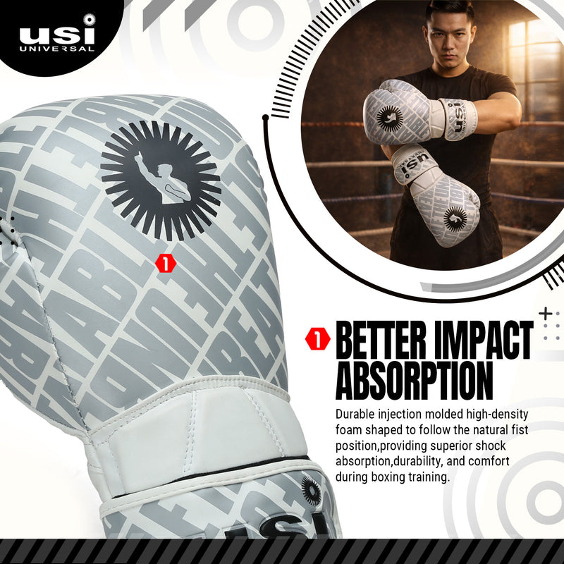Usi Universal UNBEATABLE BOXING GLOVES-609UBW