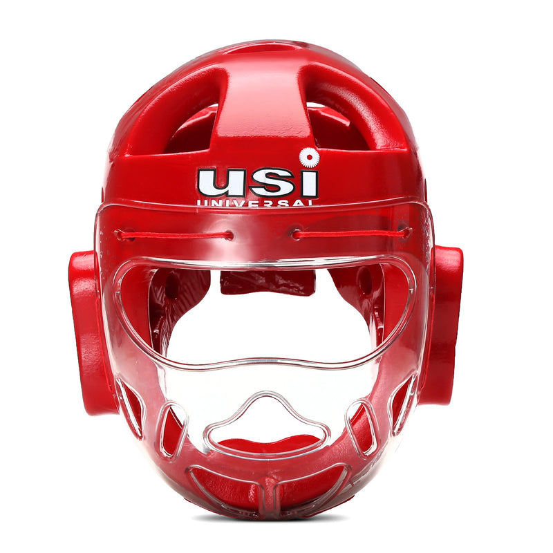 USI UNIVERSAL MARTIAL ART HEAD GUARD WITH MASK-616DM