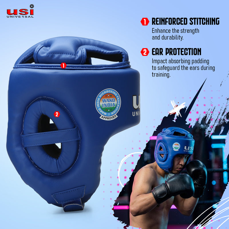 Usi Universal KICK BOXING HEAD GUARD-616KB