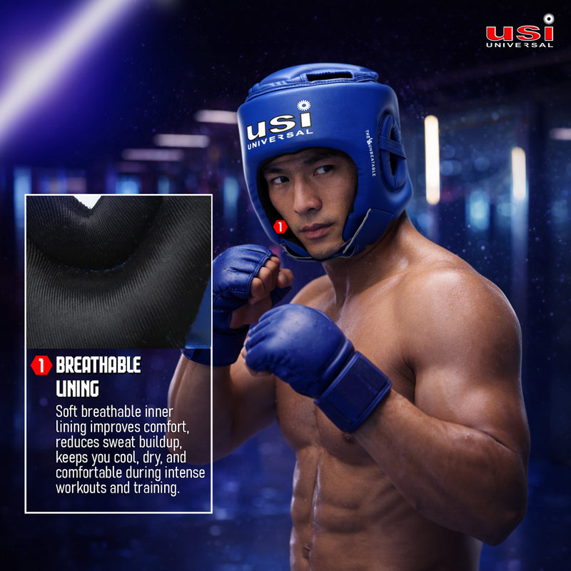 Usi Universal KICK BOXING HEAD GUARD-616KB