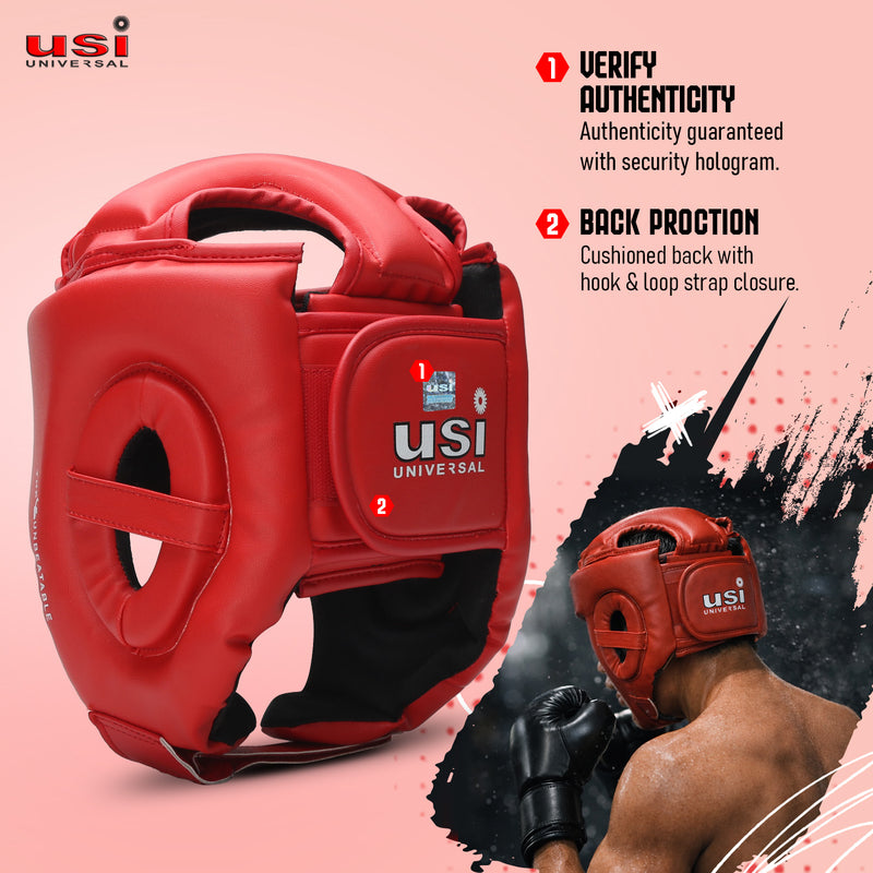 Usi Universal KICK BOXING HEAD GUARD-616KB