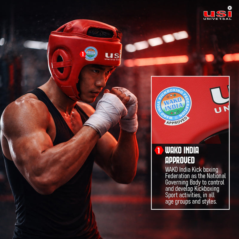 Usi Universal KICK BOXING HEAD GUARD-616KB