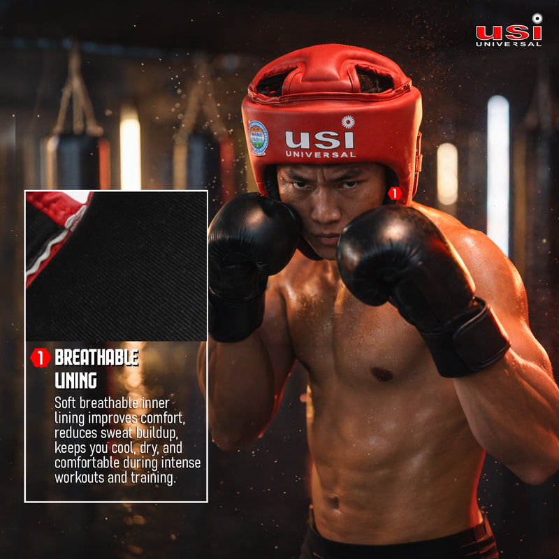 Usi Universal KICK BOXING HEAD GUARD-616KB