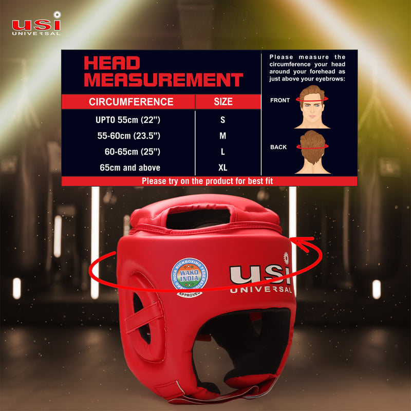 Usi Universal KICK BOXING HEAD GUARD-616KB