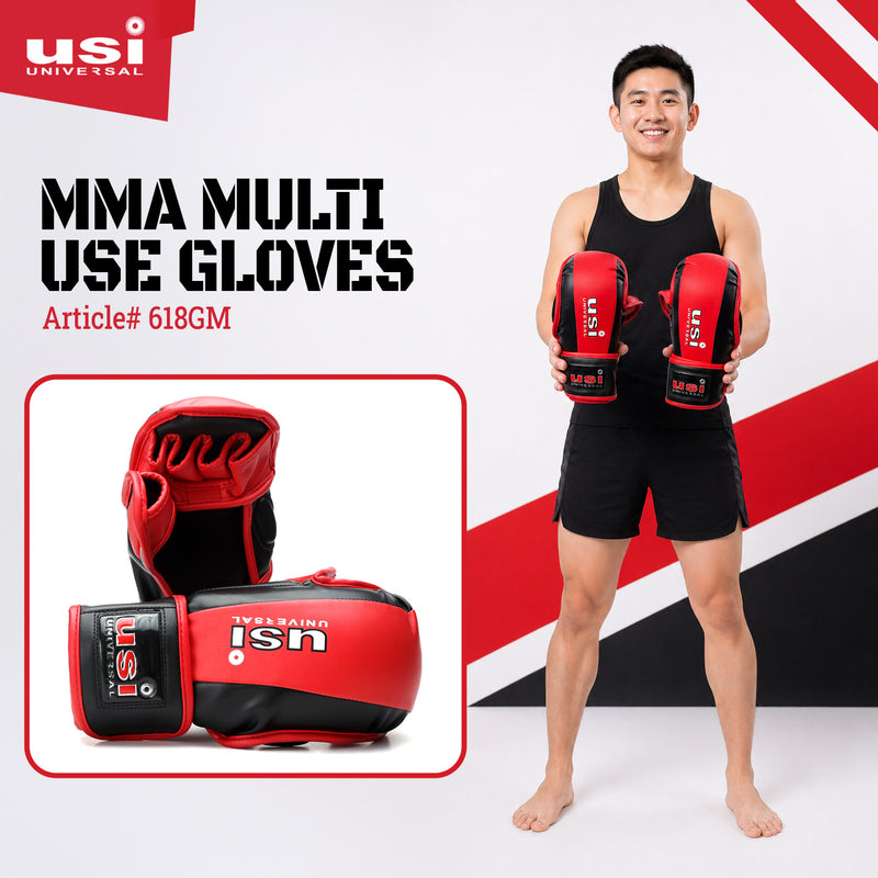 USI UNIVERSAL MMA MULTI USE GLOVES-618GM