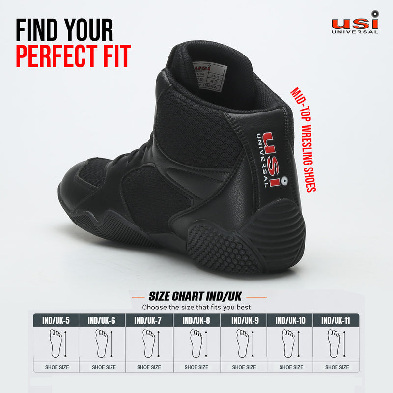 USI Universal MAT STAR WRESTLING SHOES 701MS