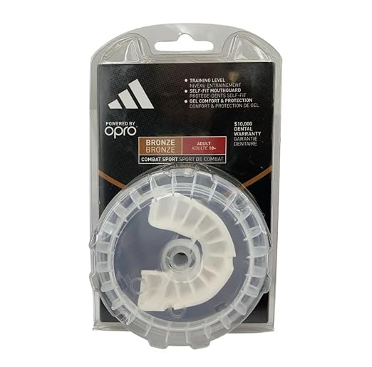 Adidas OPRO Self-Fit Mouthguard Gum Shield Bronze series