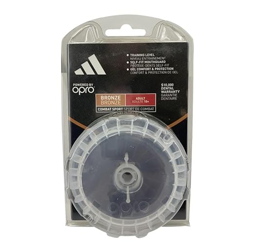 Adidas OPRO Self-Fit Mouthguard Gum Shield Bronze series