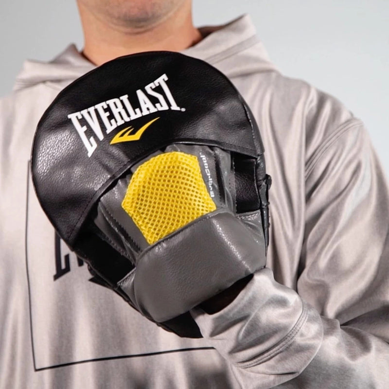 Everlast Boxing Punch Mitts Mantis Grey/Black