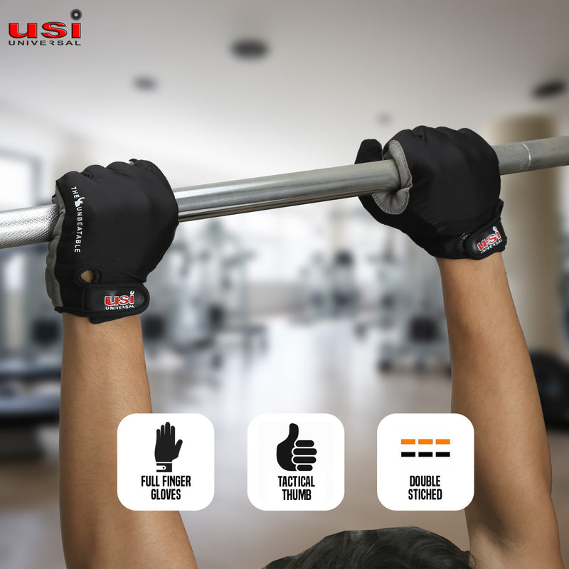 USI UNIVERSAL FULL FINGER FITNESS GLOVES-733FF