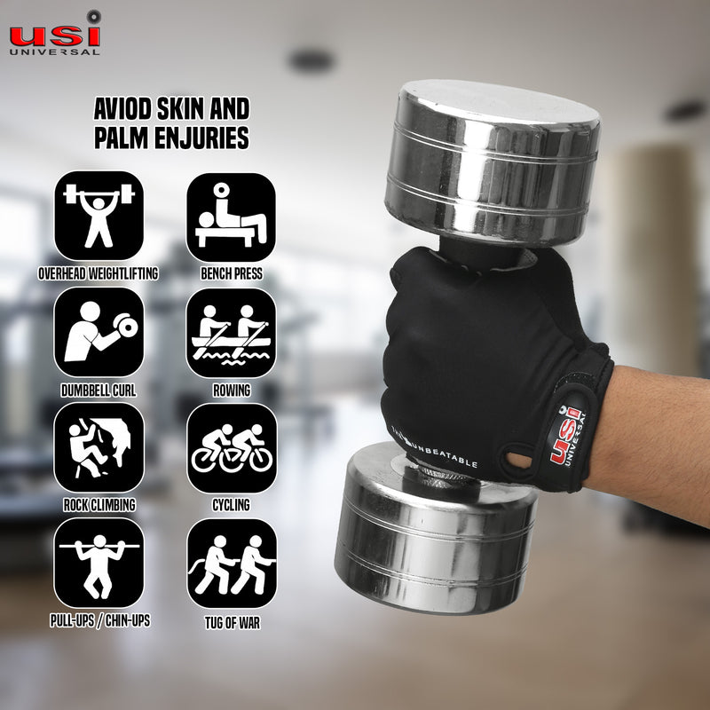 USI UNIVERSAL FULL FINGER FITNESS GLOVES-733FF