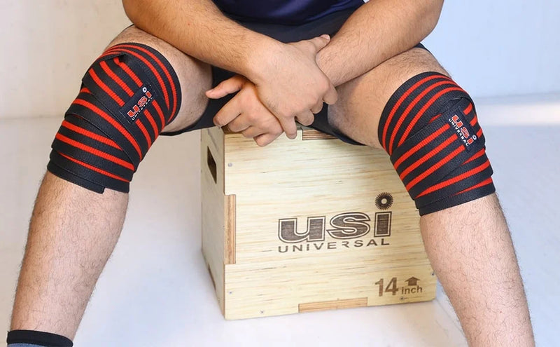 3 Line Knee Wraps - 733KW3