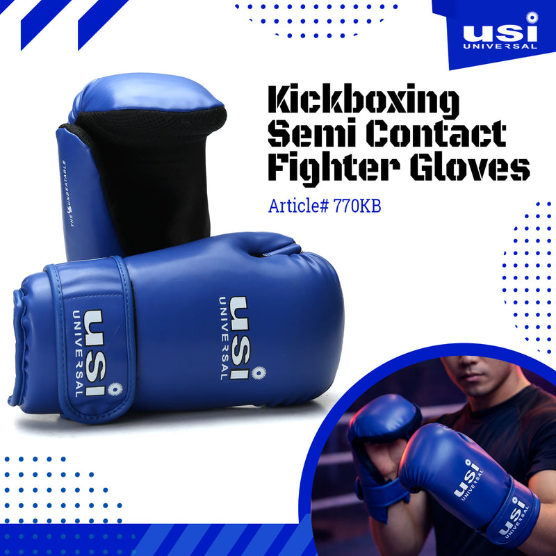 USI Universal KICK BOXING SEMI CONTACT POINT FIGHTER GLOVES-770KB