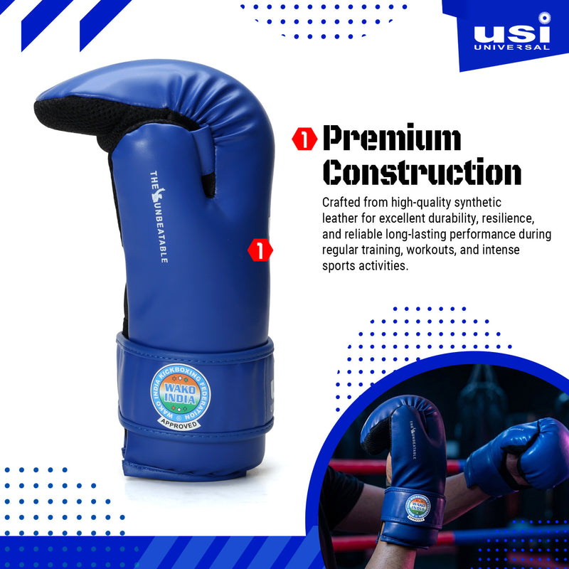USI Universal KICK BOXING SEMI CONTACT POINT FIGHTER GLOVES-770KB