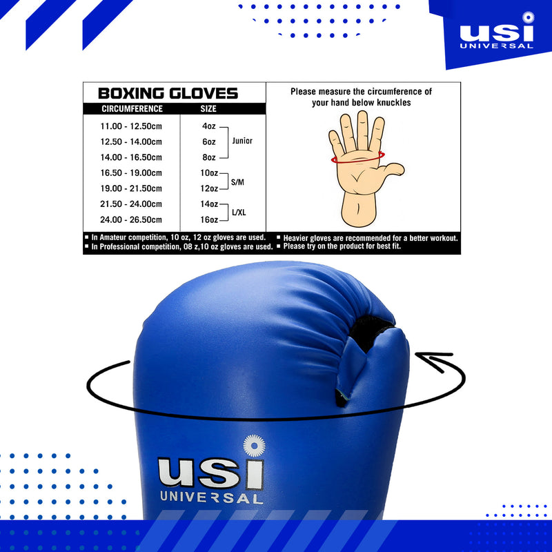 USI Universal KICK BOXING SEMI CONTACT POINT FIGHTER GLOVES-770KB