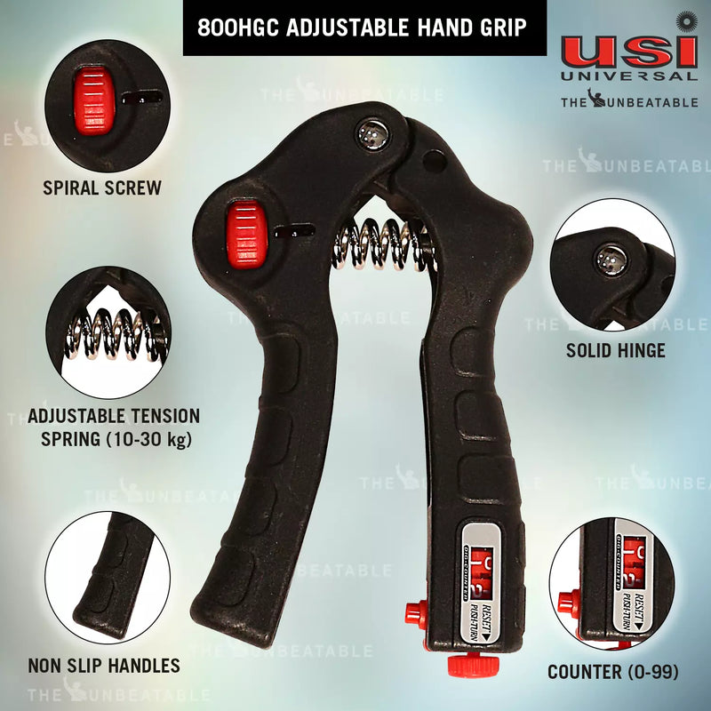 Adjustable Hand Grip With Counter (Heavy) - 800HGC