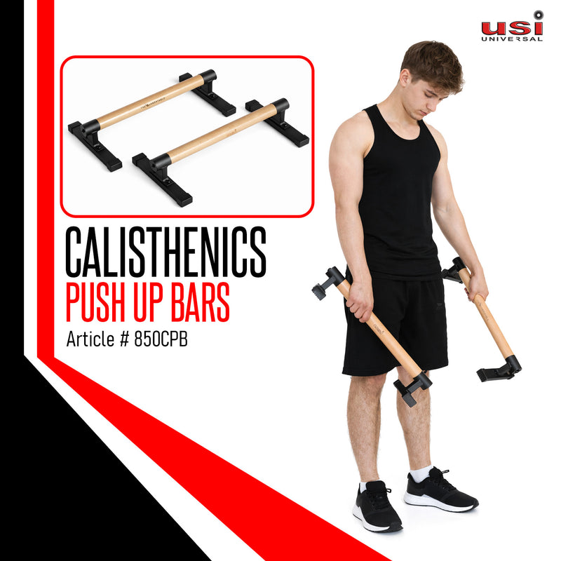 USI Universal CALISTHENICS PUSH UP BARS 850CPB