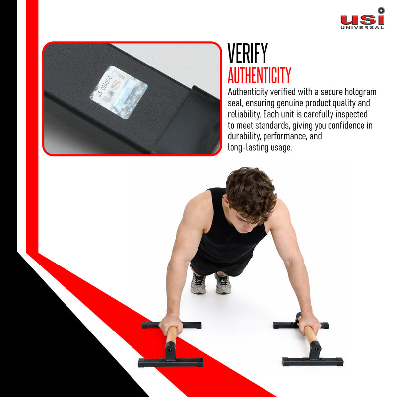 USI Universal CALISTHENICS PUSH UP BARS 850CPB