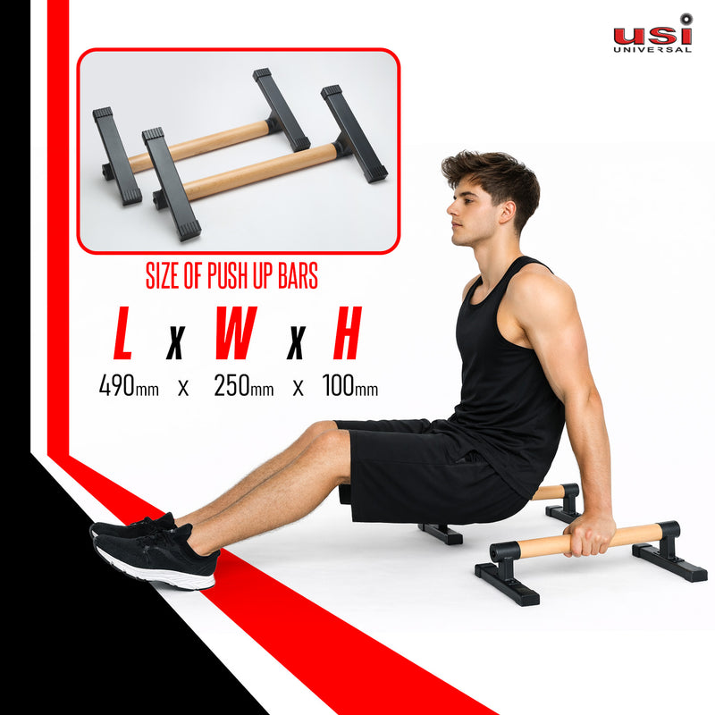 USI Universal CALISTHENICS PUSH UP BARS 850CPB