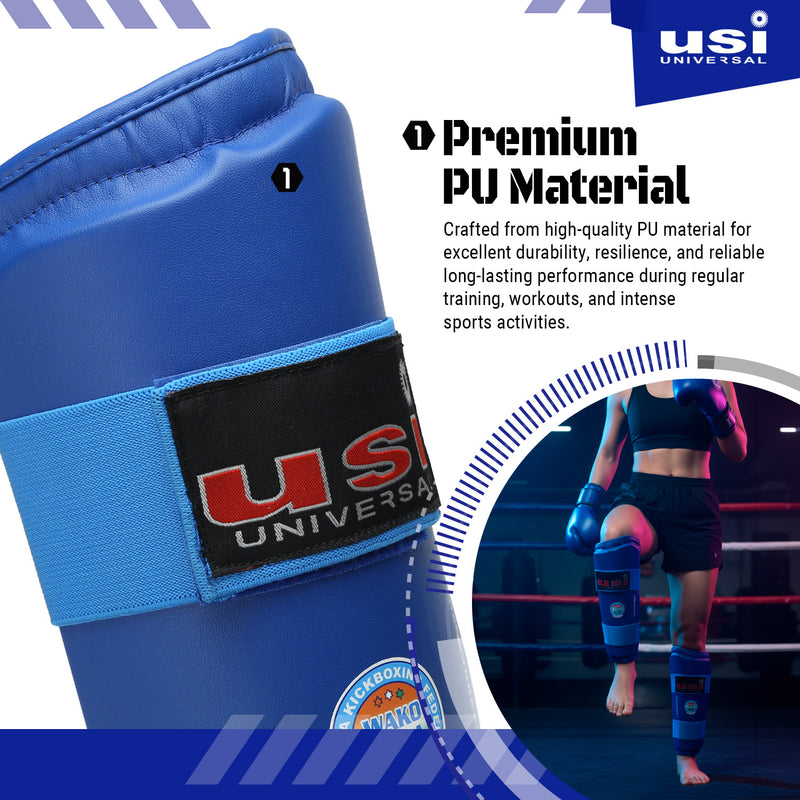 USI UNIVERSAL KICK BOXING SHIN PADS-850KB