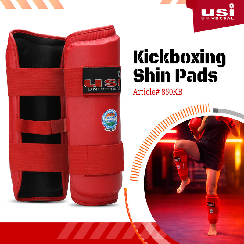 USI UNIVERSAL KICK BOXING SHIN PADS-850KB