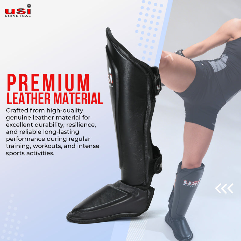 USI UNIVERSAL MUAY THAI SHIN PADS-850TW