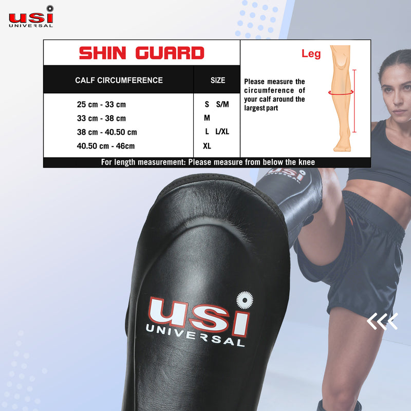 USI UNIVERSAL MUAY THAI SHIN PADS-850TW