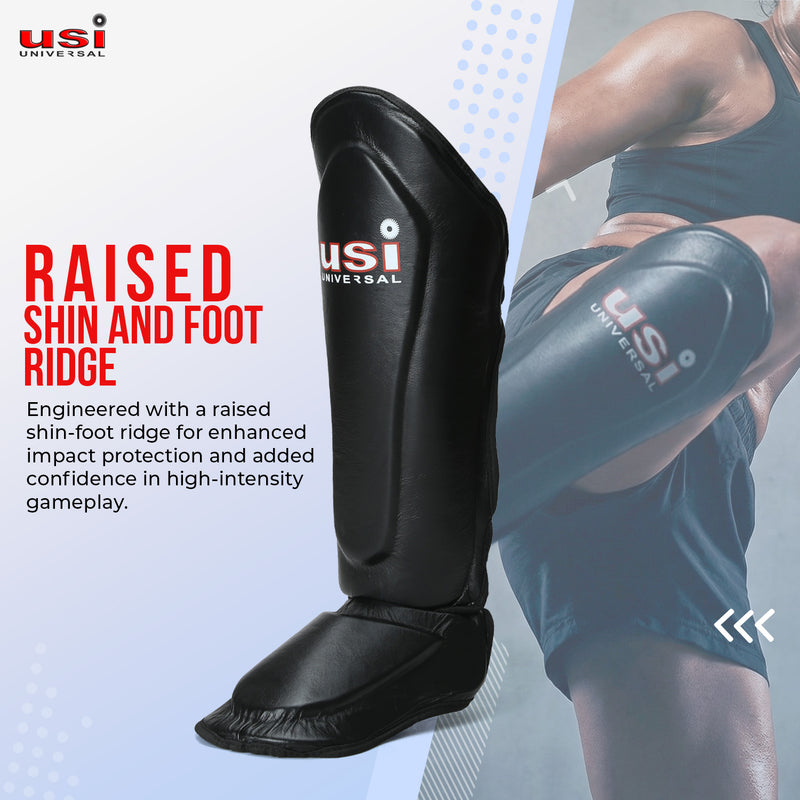 USI UNIVERSAL MUAY THAI SHIN PADS-850TW