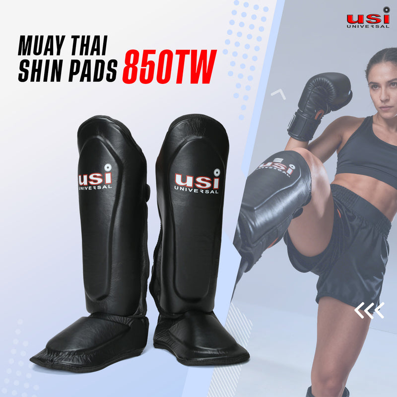 USI UNIVERSAL MUAY THAI SHIN PADS-850TW